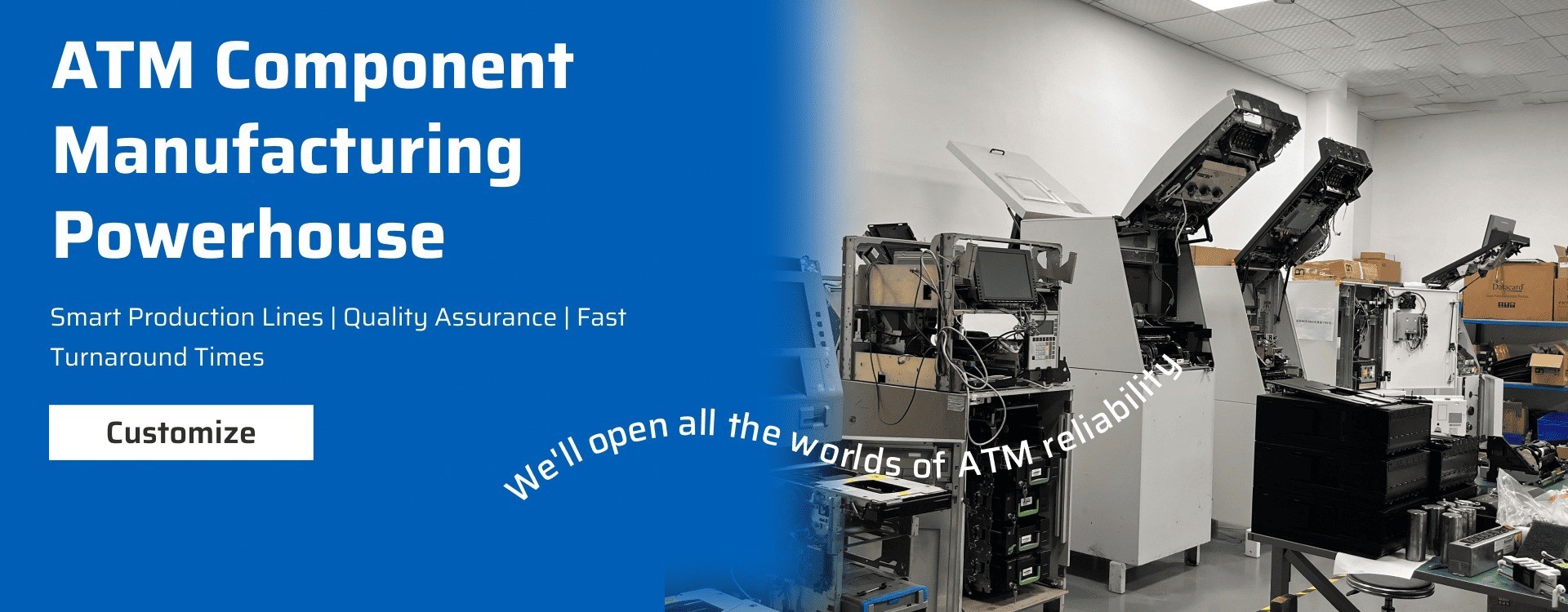 jakość Części do bankomatów firmy Diebold fabryka