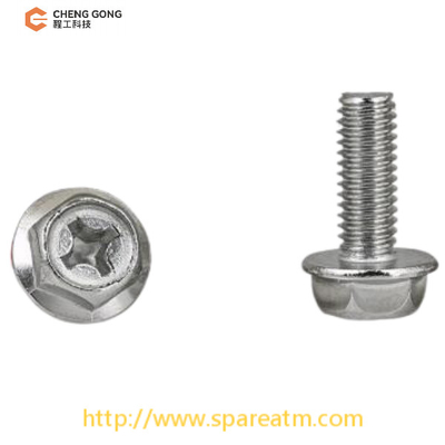 M4*6 Hexagon 7.0 NCR S2 Channel Cross Hexagon Screw For NCR Parts